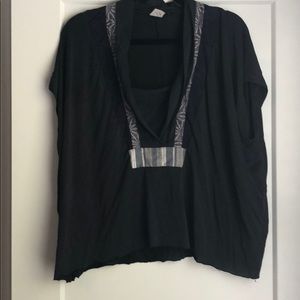 Anthropologie Akemi + Kin Short Sleeve Top